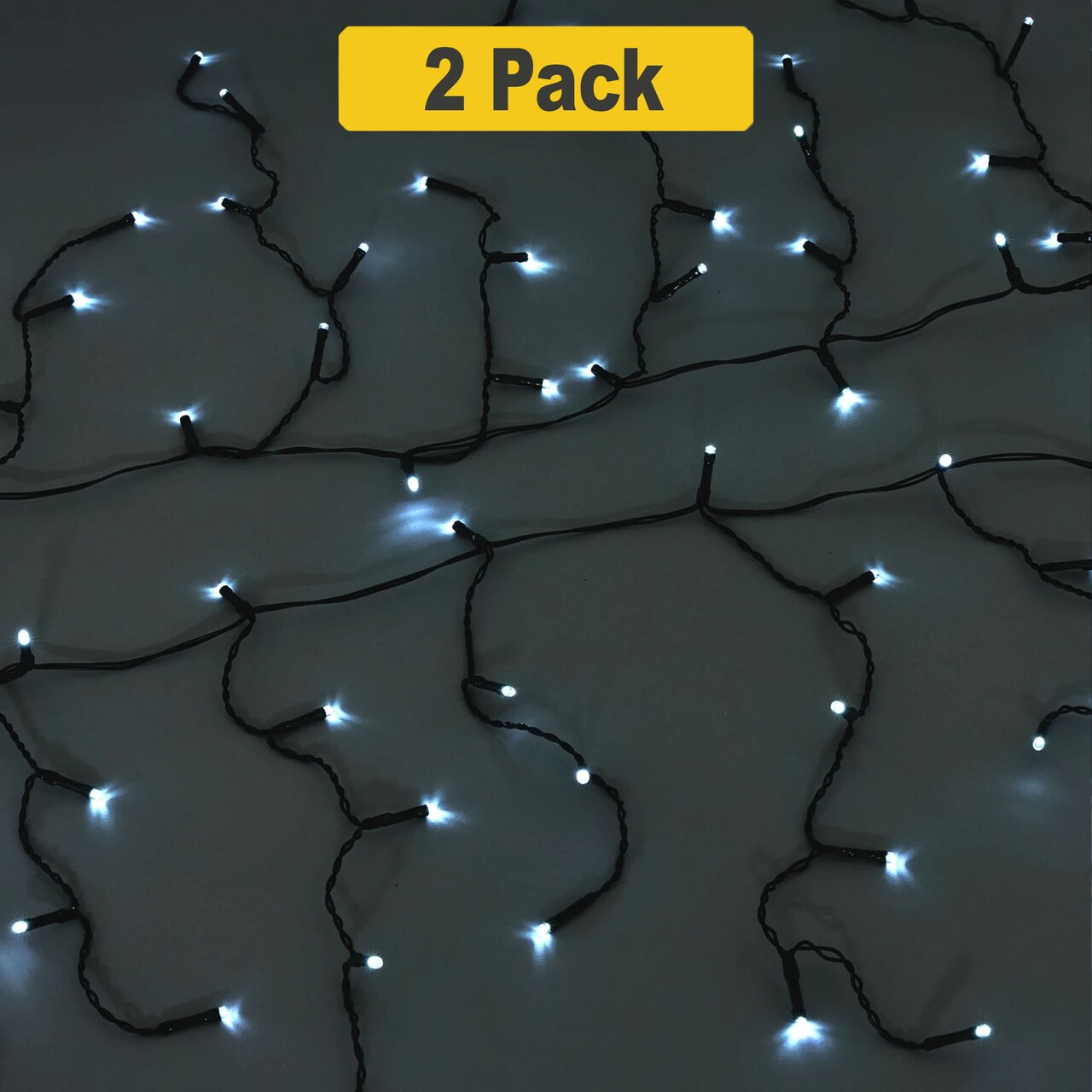 Eco-Friendly 100 LED Green Wire Solar String Lights for Outdoor Use